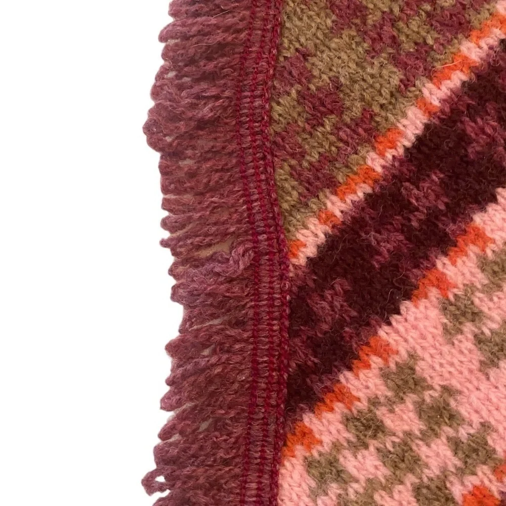 Echo Wool Multi-Colored Triangular Shaped Scarf